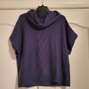 Coldwater Creek Navy Blue Sweater